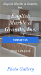Mobile Screenshot of englishmarbleandgranite.com